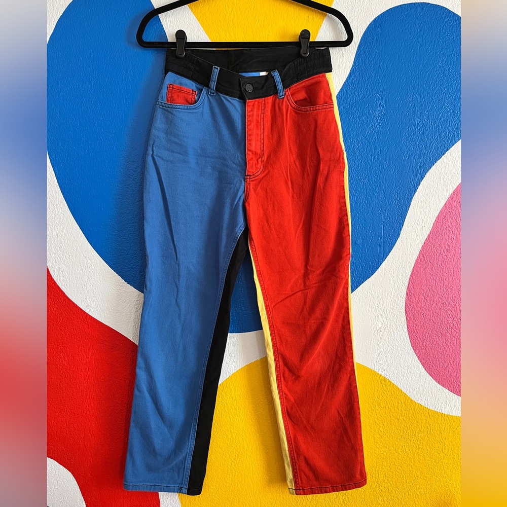 Rare Lazy Oaf x David Méndez Alonso Block party straight leg pants